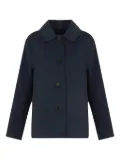 'S Max Mara button-fastening collared jacket - Blue