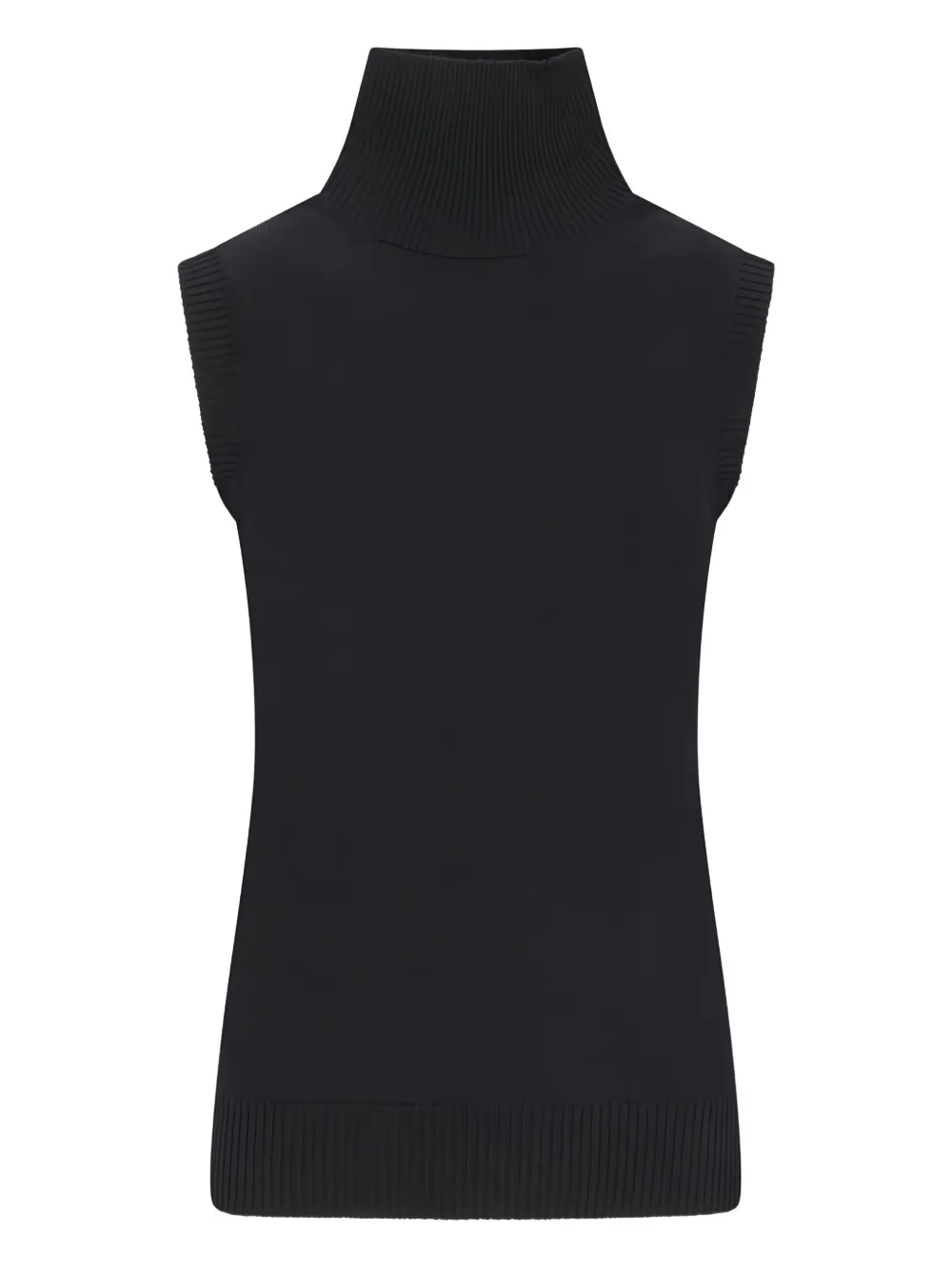 Vertigo turtleneck sleeveless top