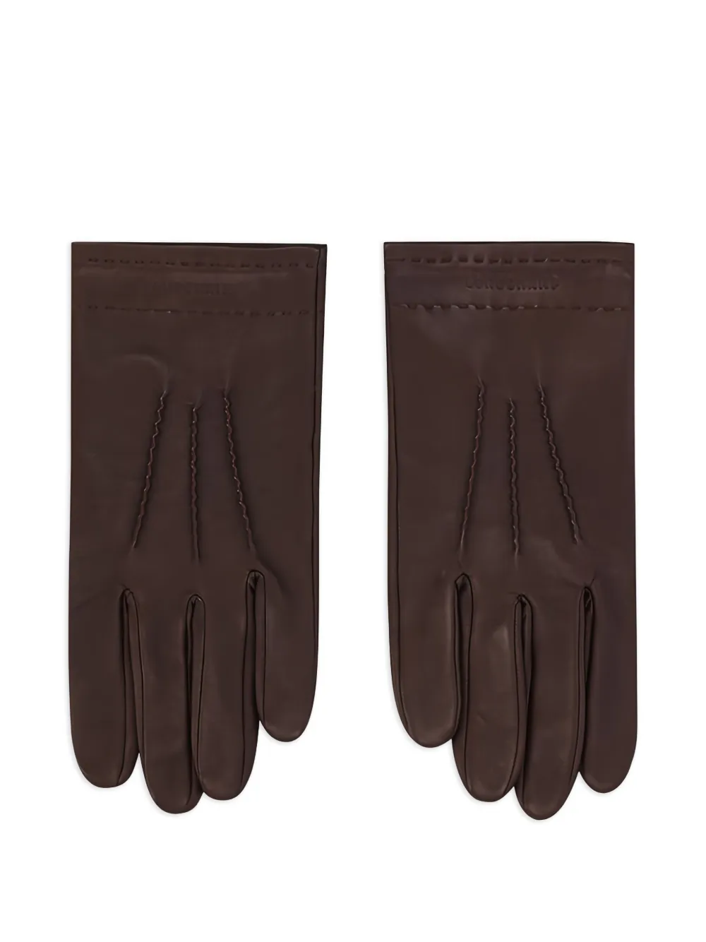 Longchamp gants en cuir | marron | Image 1