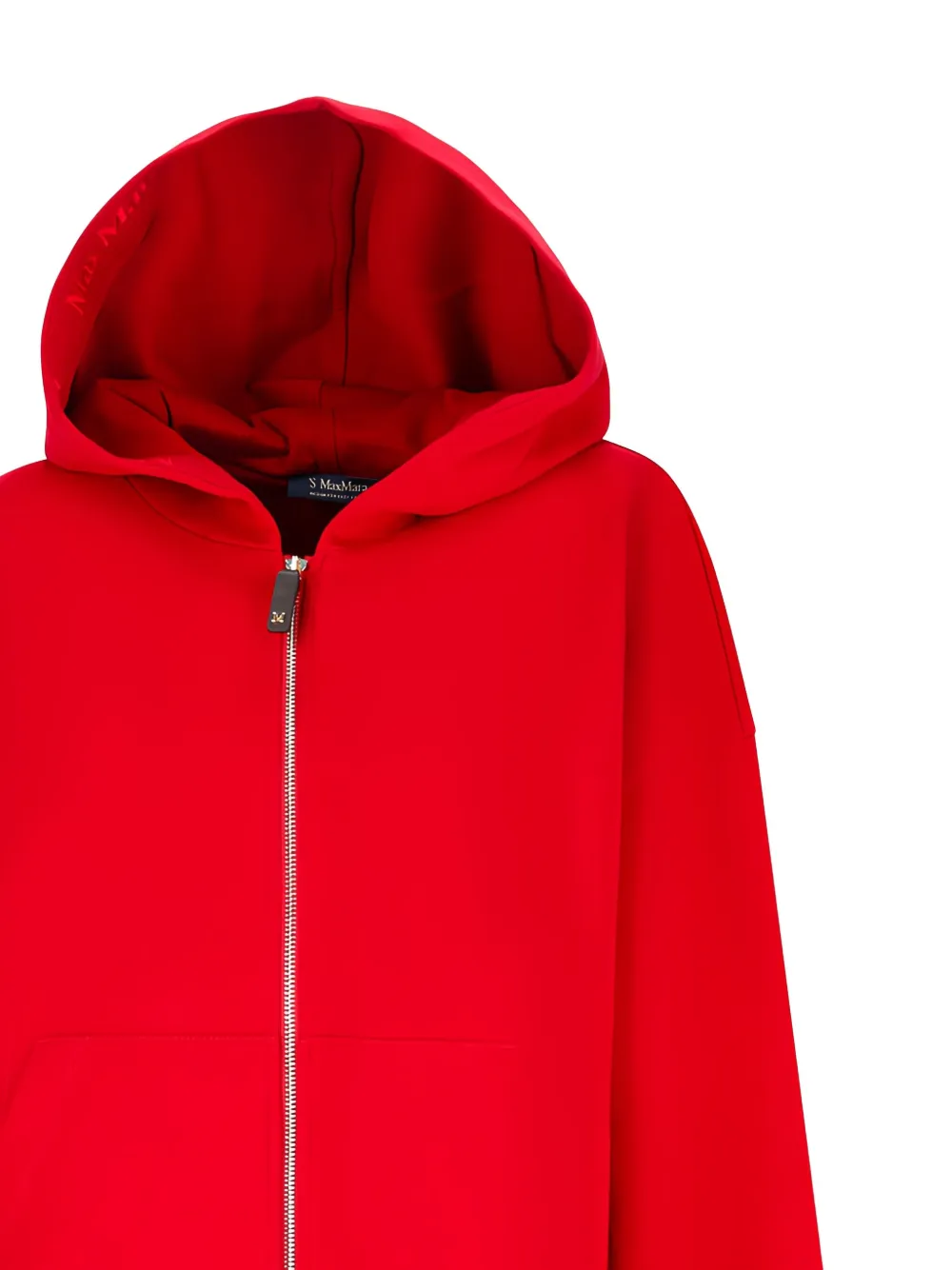 'S Max Mara Siena hoodie met rits Rood
