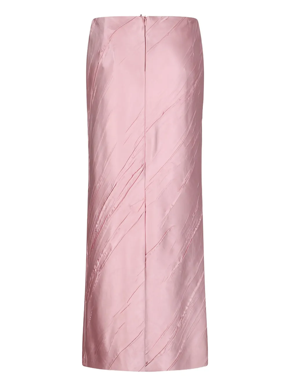 Sportmax satin maxi skirt - Roze