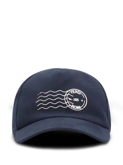 FENDI cotton canvas baseball cap