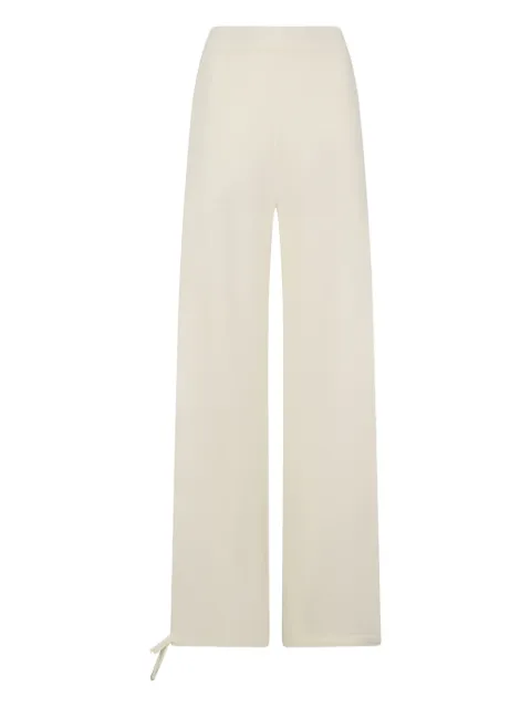 Max Mara pantalones con cordones en la pretina