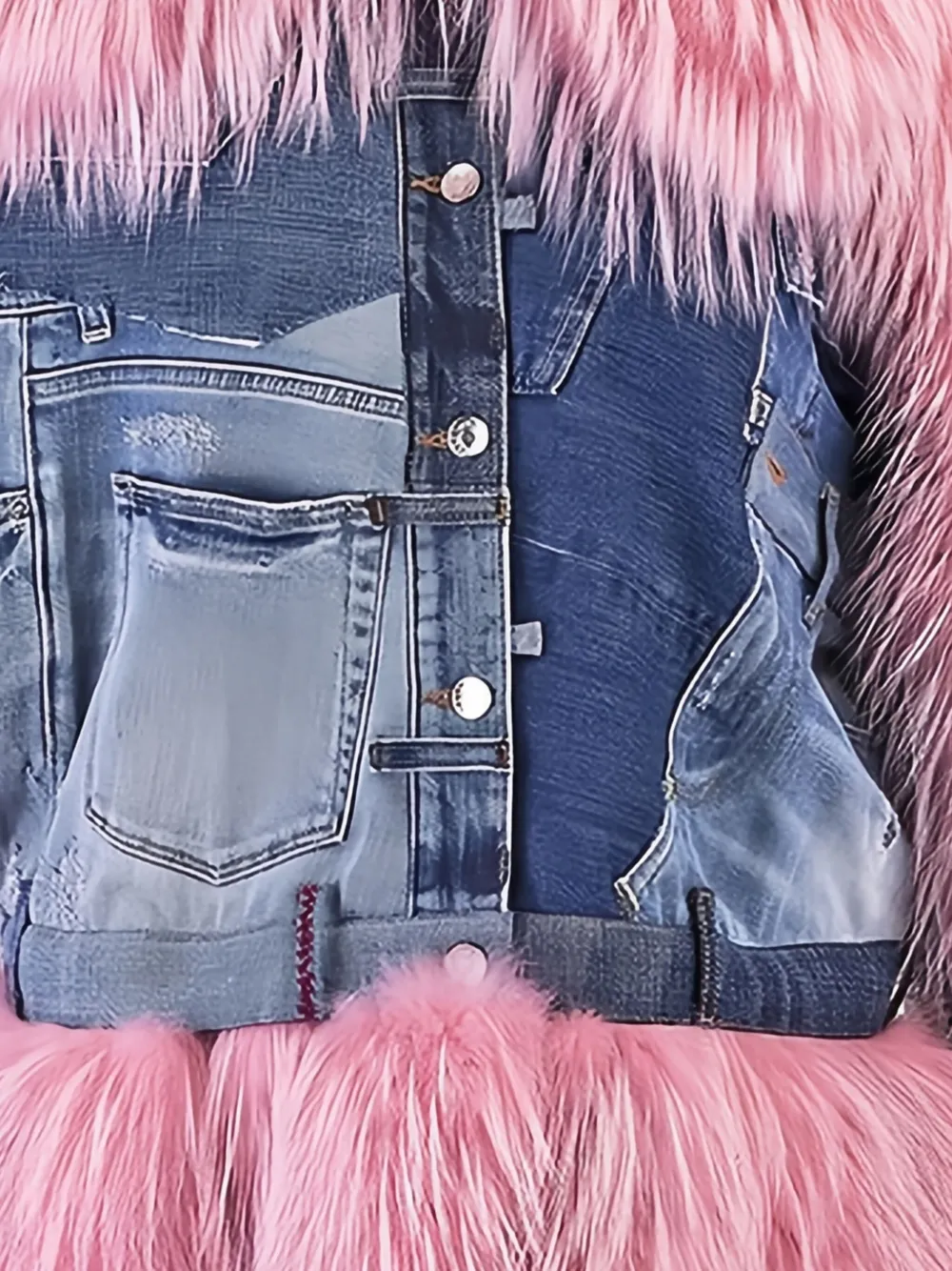 Dolce & Gabbana single-breasted coat Roze
