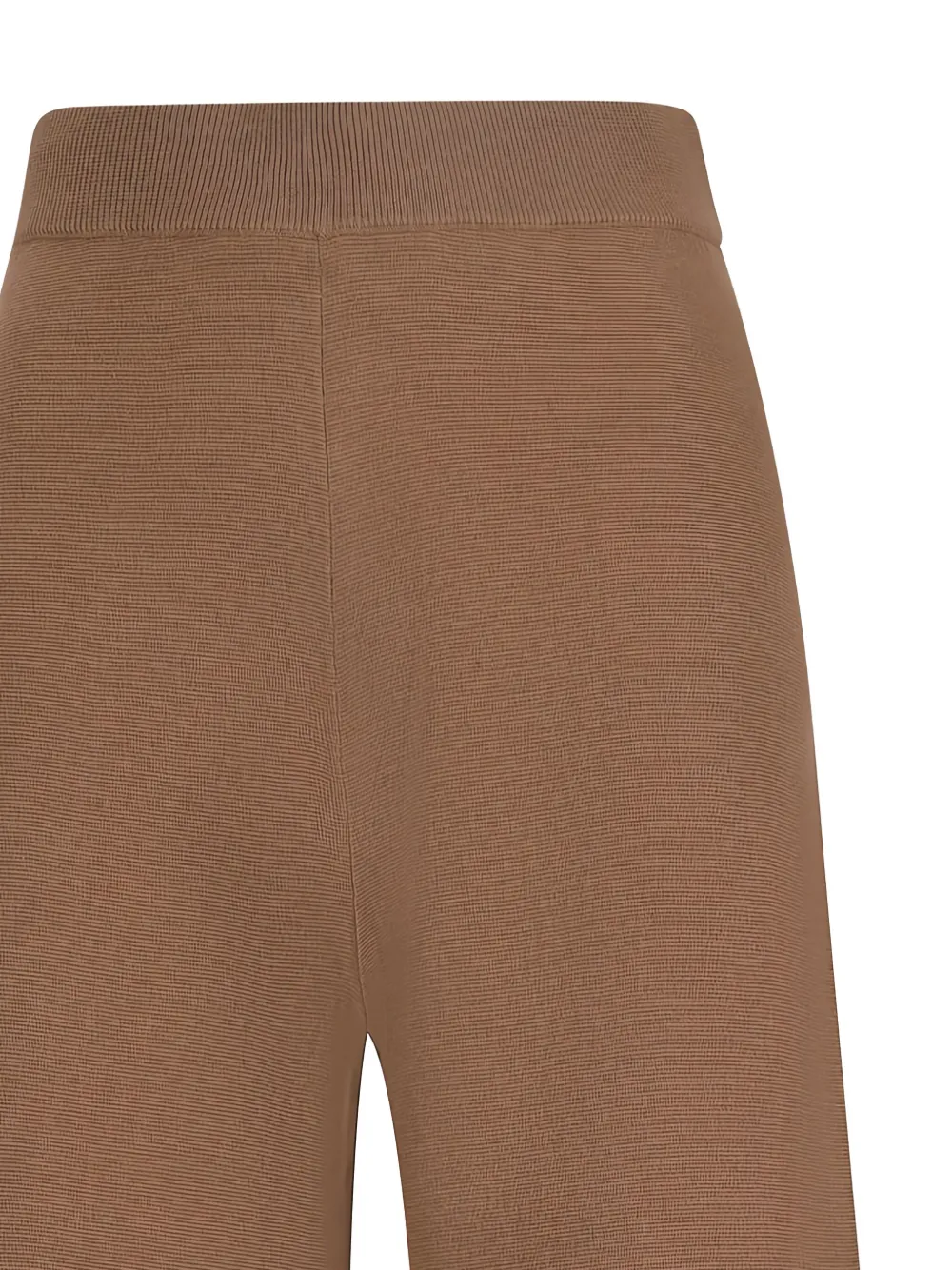 Max Mara Broek met elastische taille en trekkoord Bruin