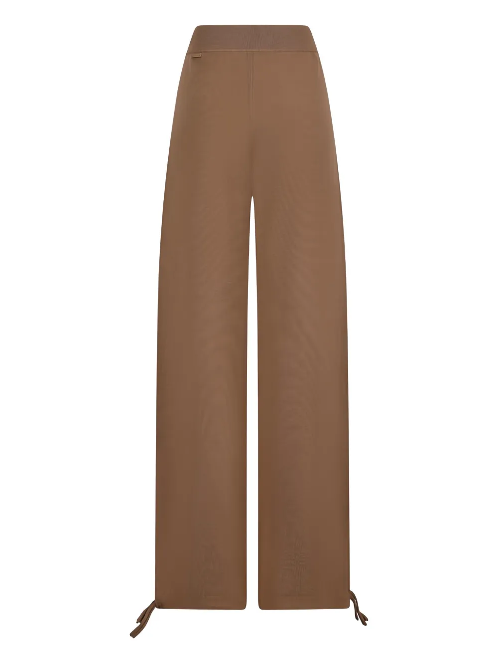 Max Mara elastic-waist drawstring trousers - Bruin