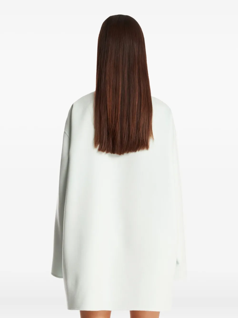 Jil Sander Top met wijde mouwen en V-hals Beige