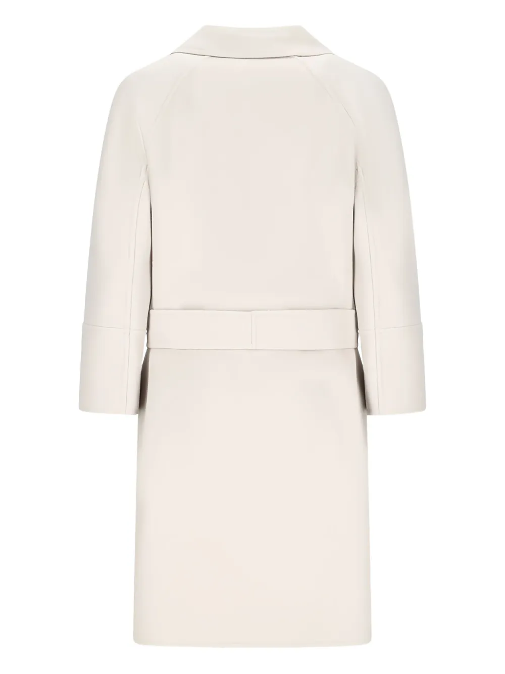 'S Max Mara Jas met revers en ceintuur Beige