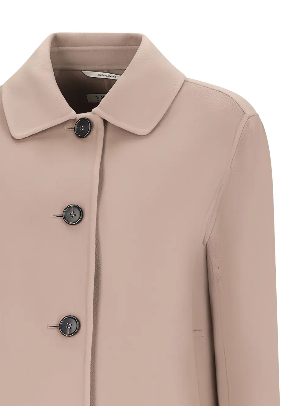 'S Max Mara Jas met enkele rij knopen Beige