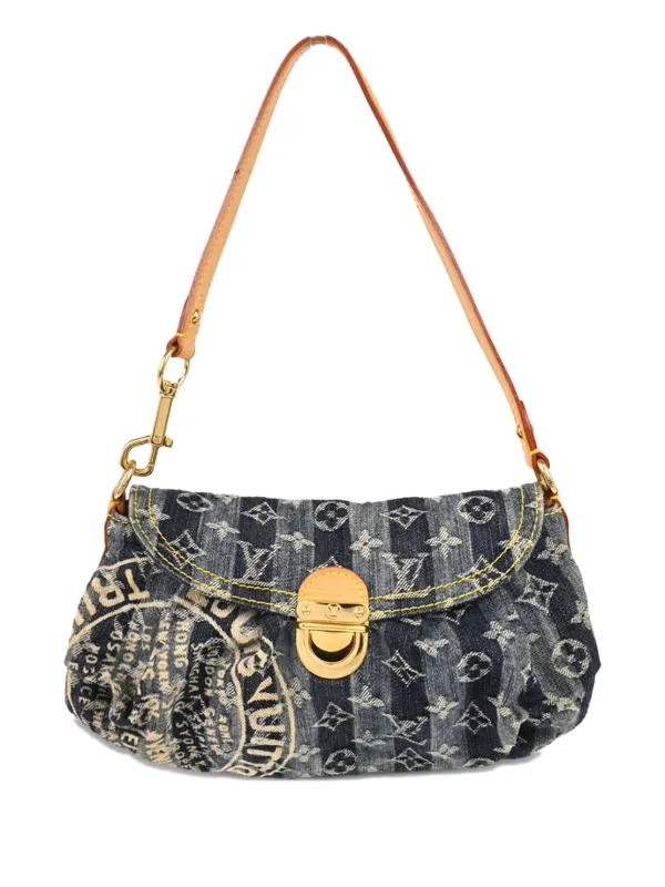 Louis Vuitton Pre-Owned 2021 バイカラーハンドバッグ ミニ Louis