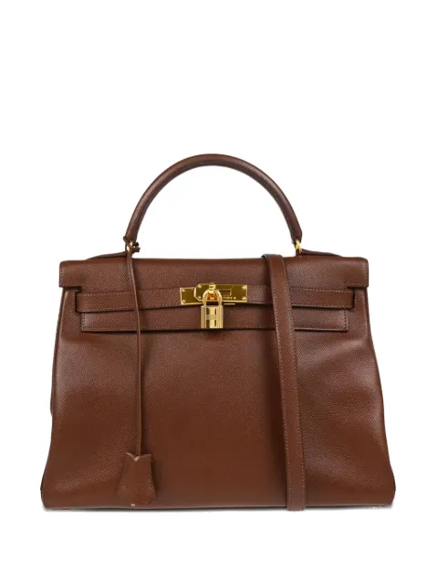 Hermès Pre-Owned bolsa de mano Courchevel Kelly 32 1999