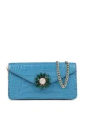 Miu Miu Pre-Owned 1990-2000s Bijou clutch bag - Blue
