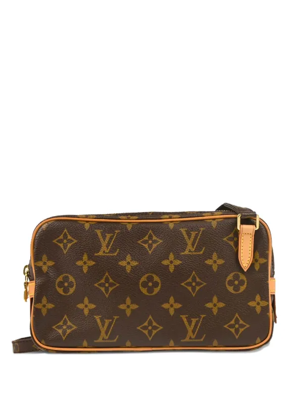 Louis Vuitton Pre-Owned 2003 Marly Bandouliere Tas Bruin