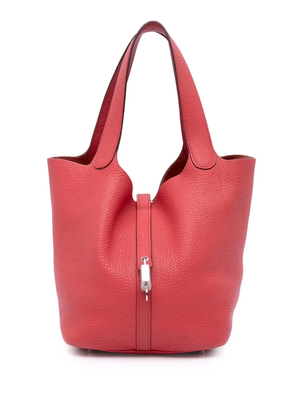 Hermès Pre-Owned 2010 Clemence Picotin Lock 22 handbag | rojo | Image 1