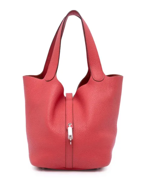 Hermès Pre-Owned 2010 Clemence Picotin Lock 22 handbag