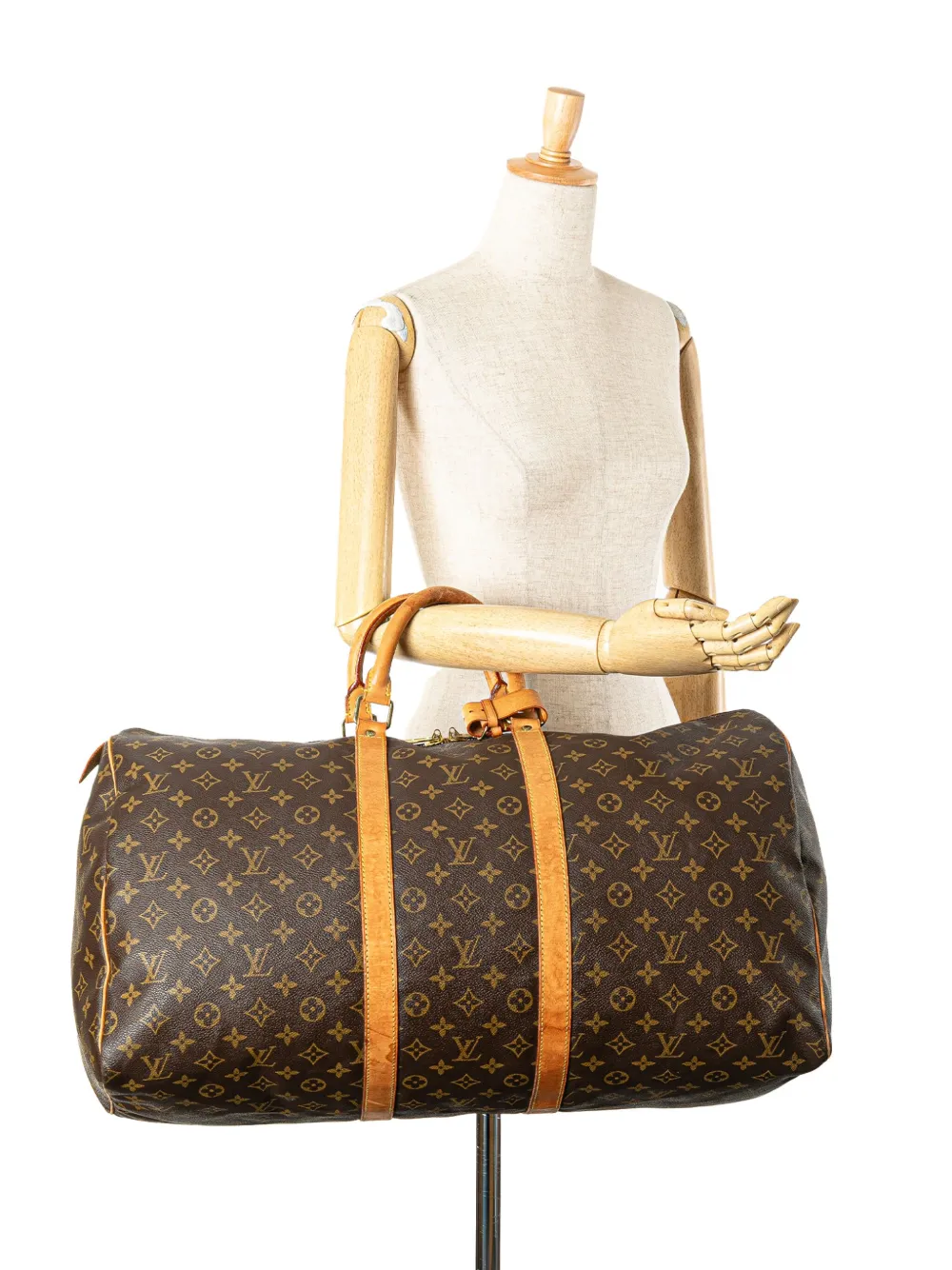 Louis Vuitton Pre-Owned 2001 Monogram Keepall 55 travel bag | Estilos de archivo | Image 2
