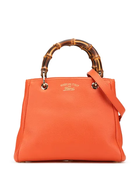 Gucci Pre-Owned 2000-2015 Small Calfskin Bamboo Shopper satchel