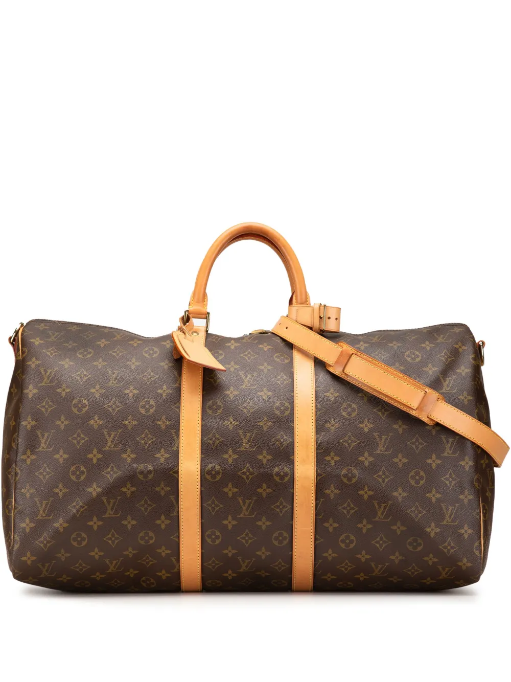 Louis Vuitton Pre-Owned 1997 Monogram Keepall Bandouliere 55 travel Louis Vuitton Pre-Owned 1997 Monogram Keepall Bandouliere 55 travel