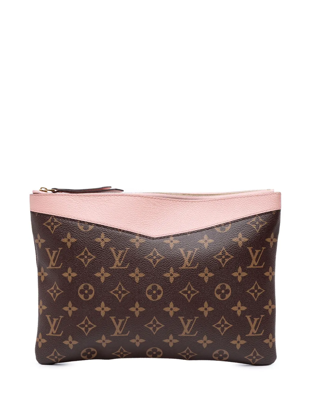 Louis Vuitton Pre-Owned 2018 Monogram Daily Pouch clutch bag - ピンク Louis Vuitton Pre-Owned 2018 Monogram Daily Pouch clutch bag - ピンク
