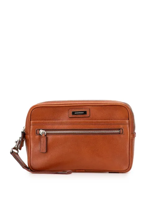 Burberry Pre-Owned 2000-2017 Leather clutch bag