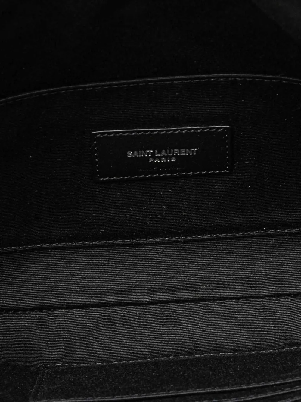 Pre-owned Saint Laurent 2020 Leather Monogram Belt Bag