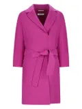 'S Max Mara Arona belted wool coat - Pink