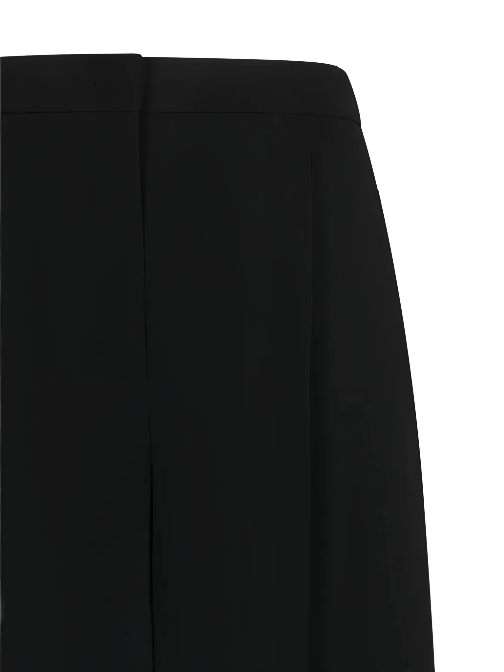 Max Mara Laccato Trousers In Black