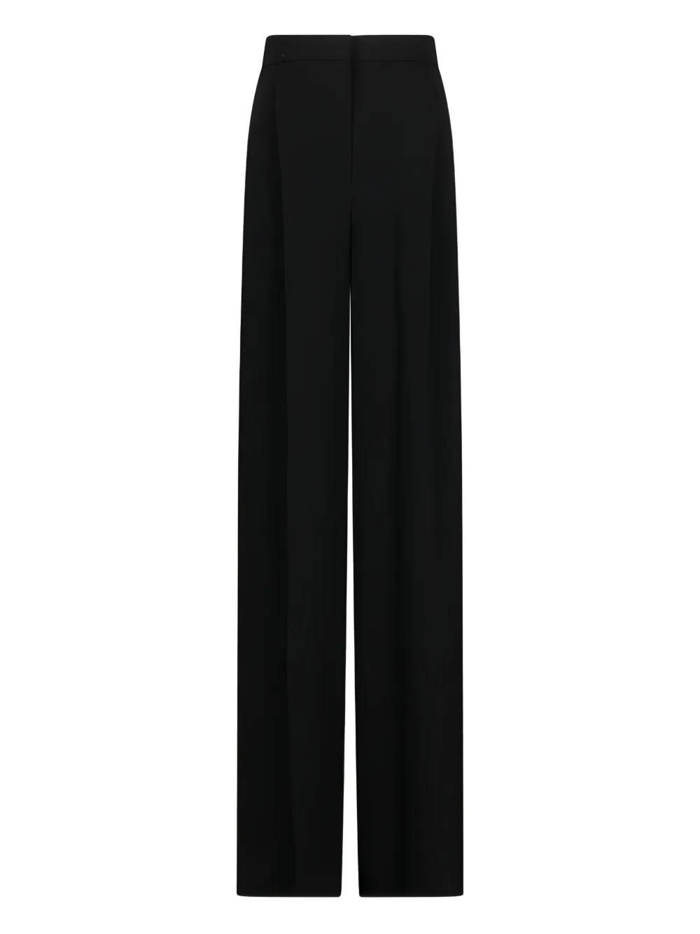 Max Mara Laccato Trousers In Black