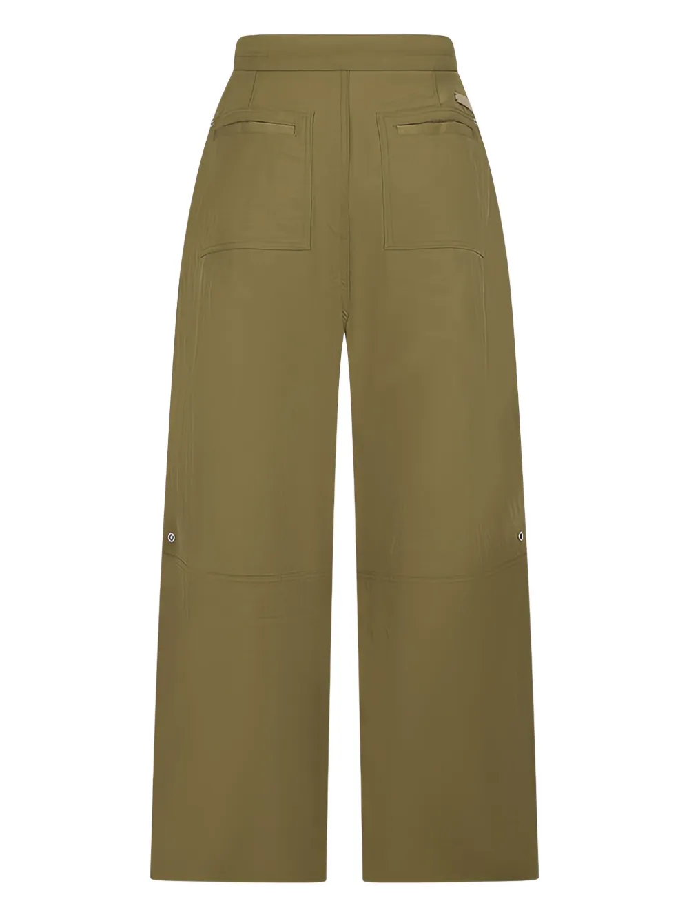 AMI Paris zip-fly pocket trousers - Groen