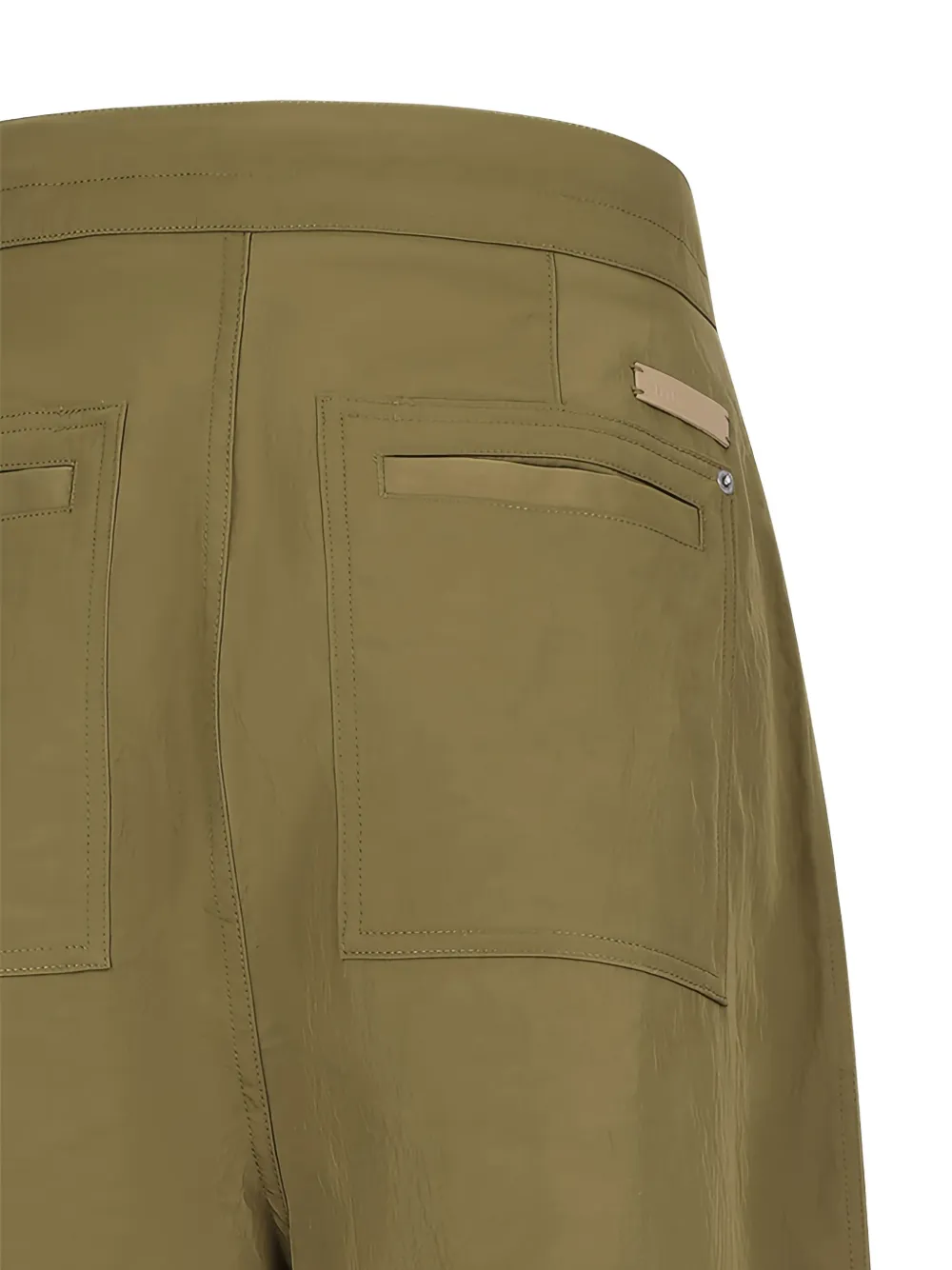 AMI Paris ジップポケット パンツ | グリーン | FARFETCH JP