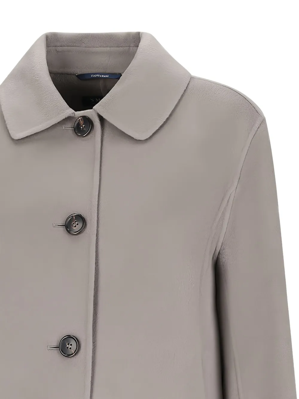 'S Max Mara Jas met enkele rij knopen Beige