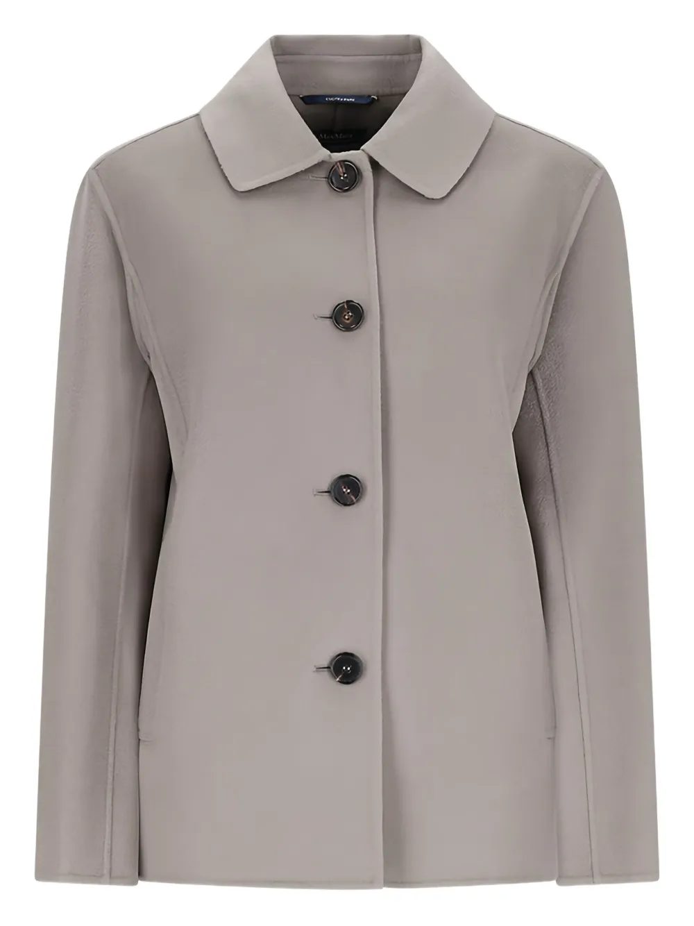 'S Max Mara Jas met enkele rij knopen Beige