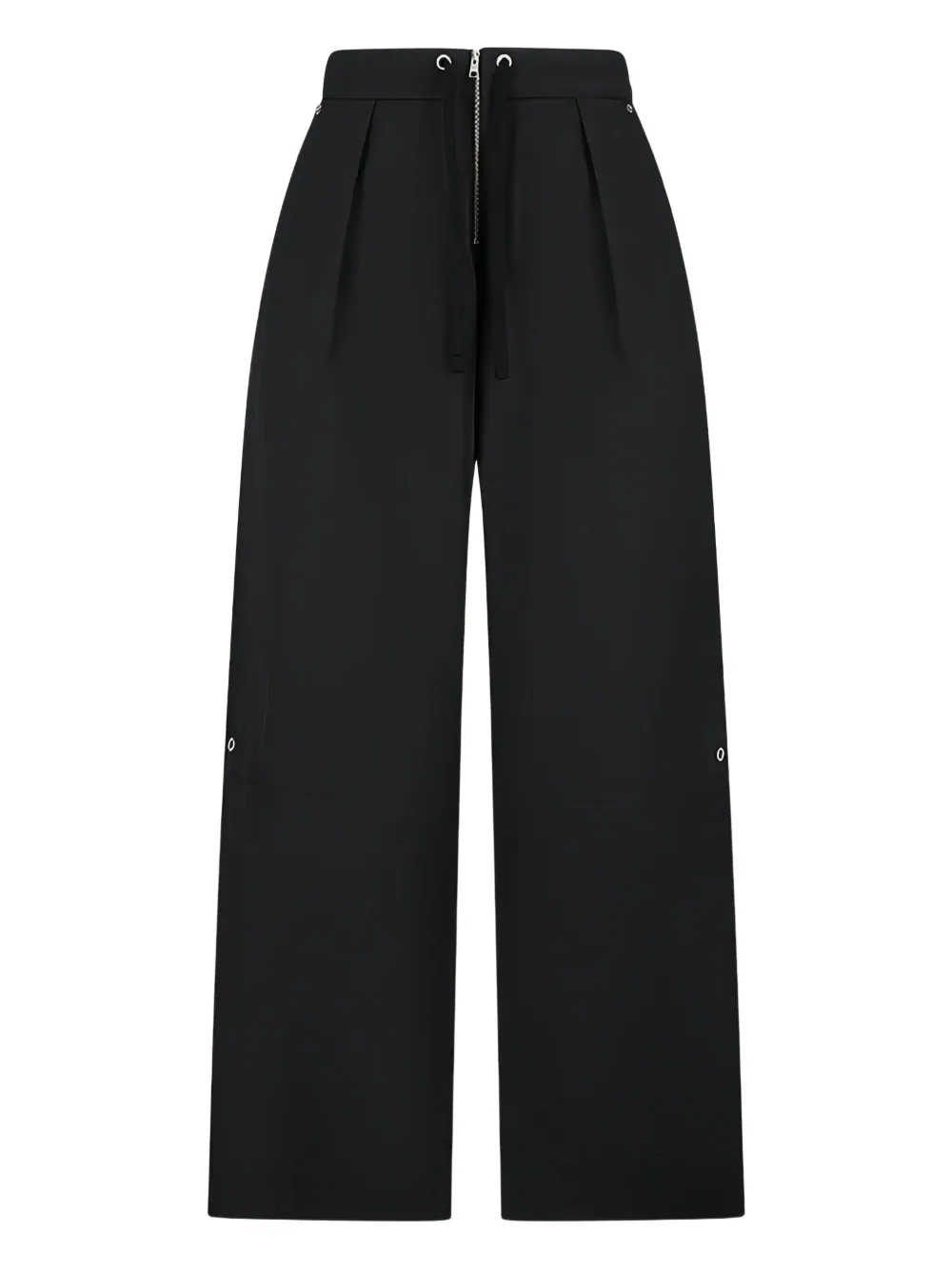 AMI Paris zip-fastening trousers | Black | Image 1
