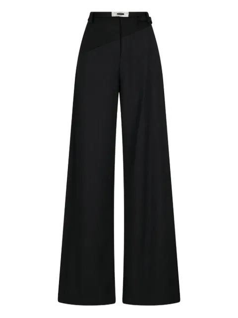 David Koma buckle tailored trousers