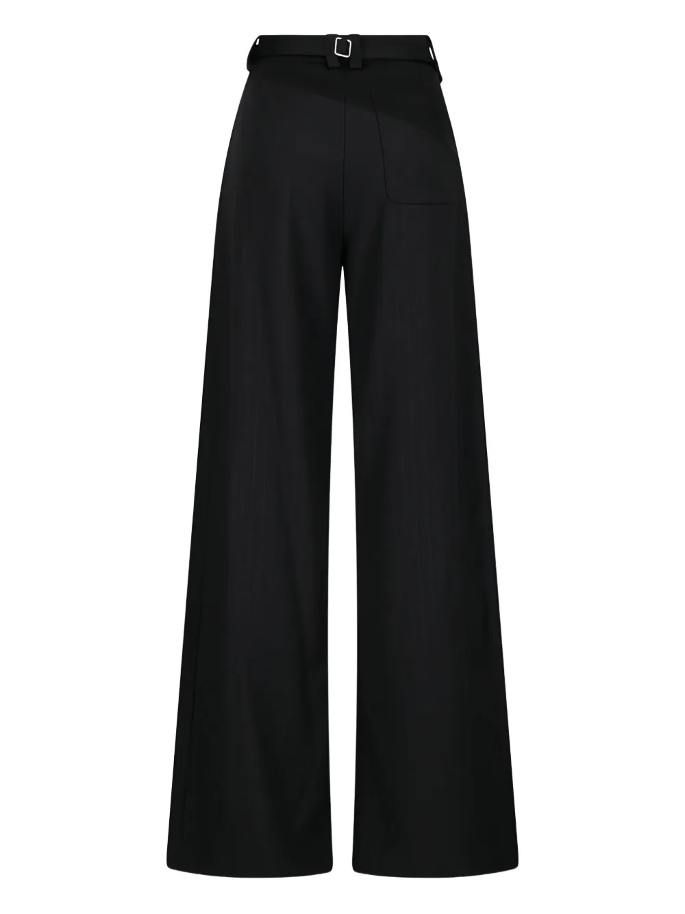 David Koma Pantalon met gesp - Zwart