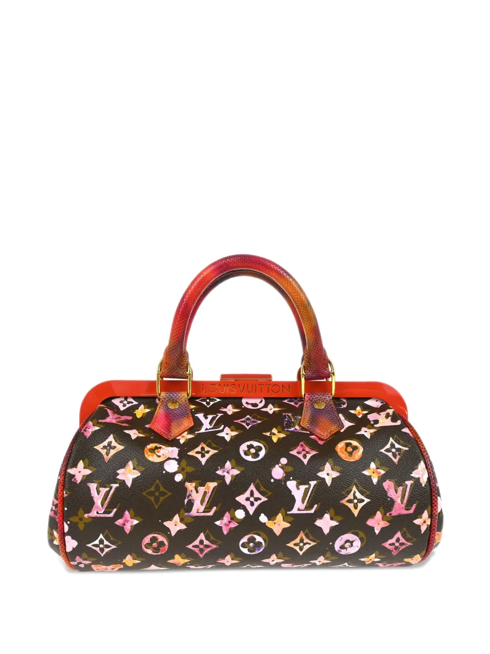 Louis Vuitton Pre-Owned 2008 パピヨン ハンドバッグ - ブラウン Louis Vuitton Pre-Owned 2008 パピヨン ハンドバッグ - ブラウン
