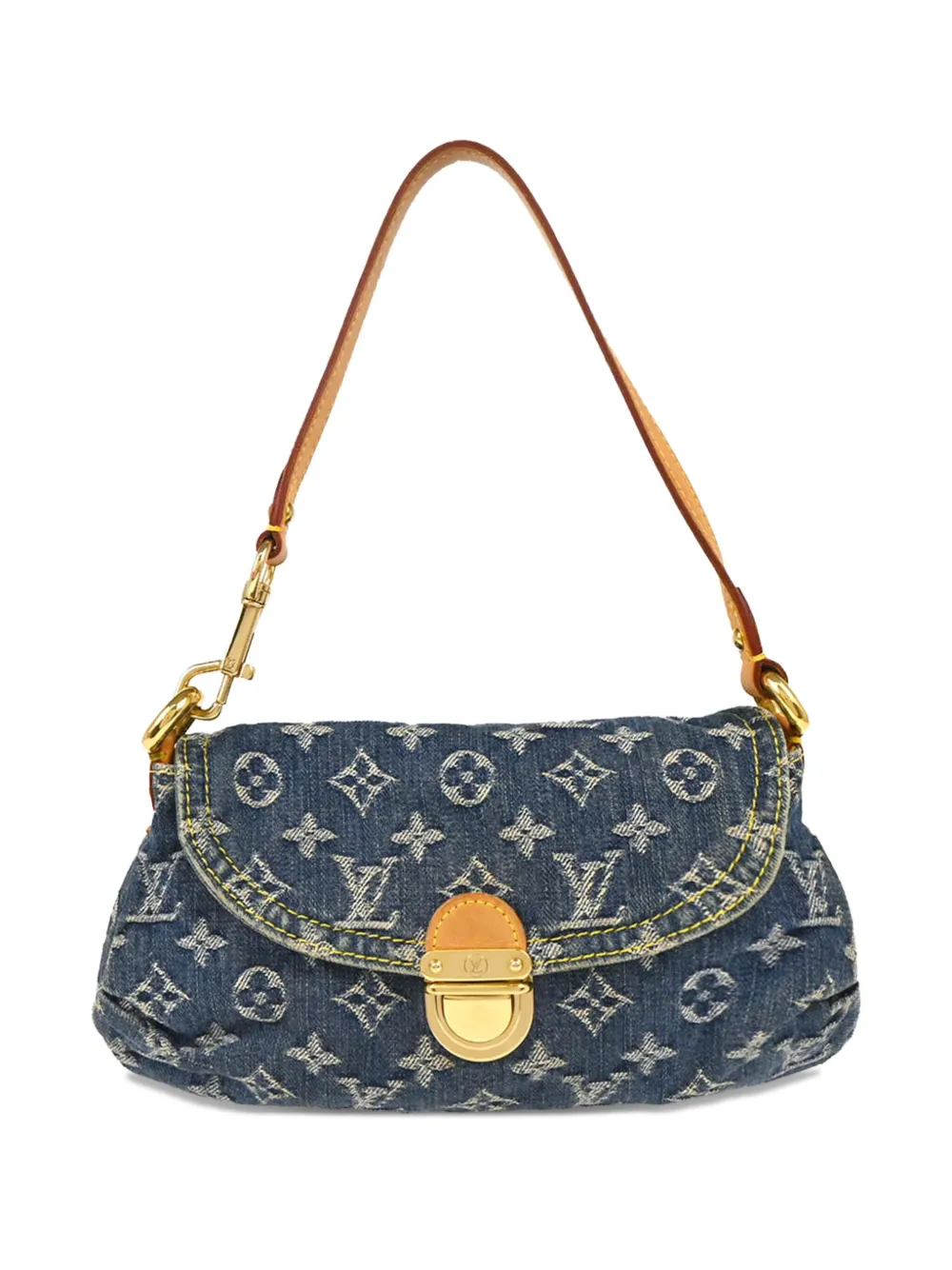 Louis Vuitton Pre-Owned 2005 mini Pleaty clutch bag | Brown | Image 1