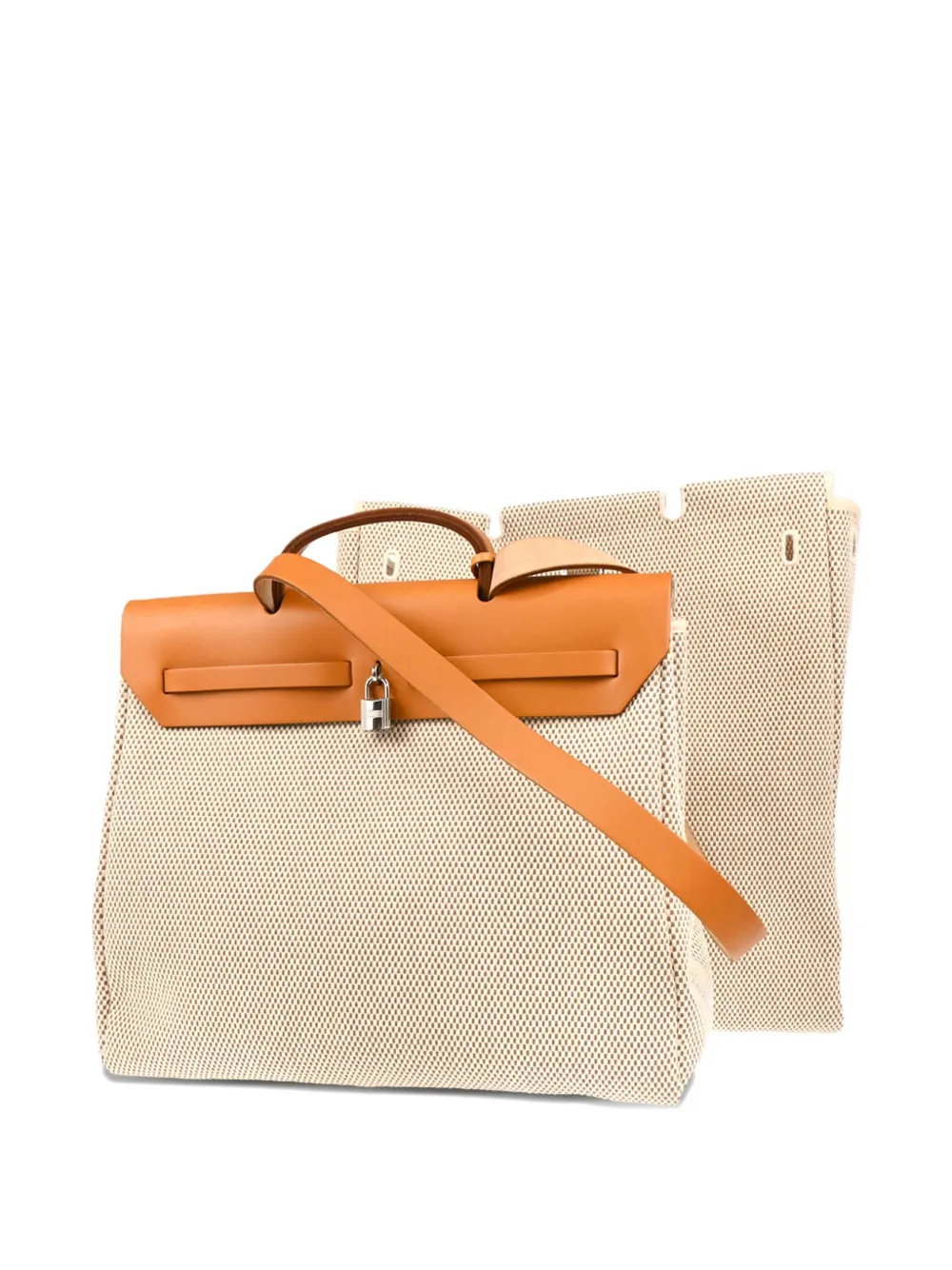 Hermès Pre-Owned 2004 Toile GM Herbag MM two-way handbag | Pre-Owned | Image 2