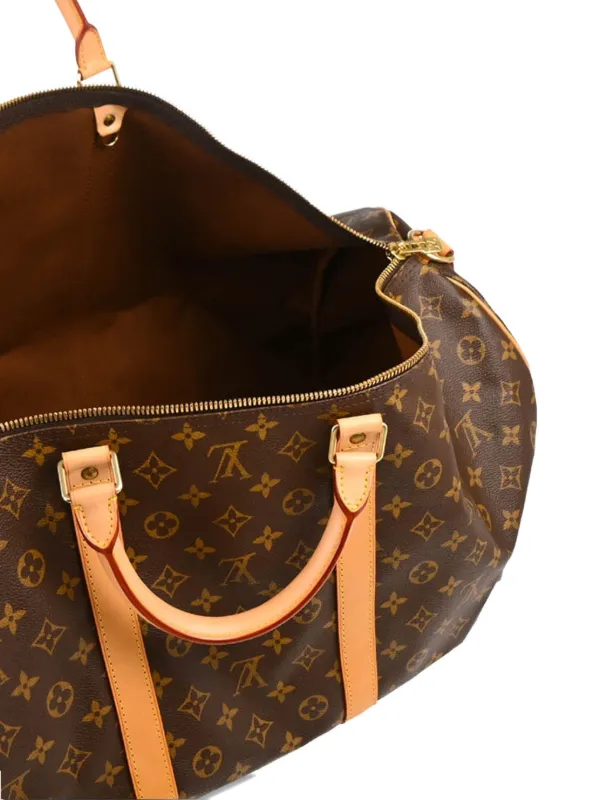 Louis Vuitton ボストンバッグ ブラウンキーポル60