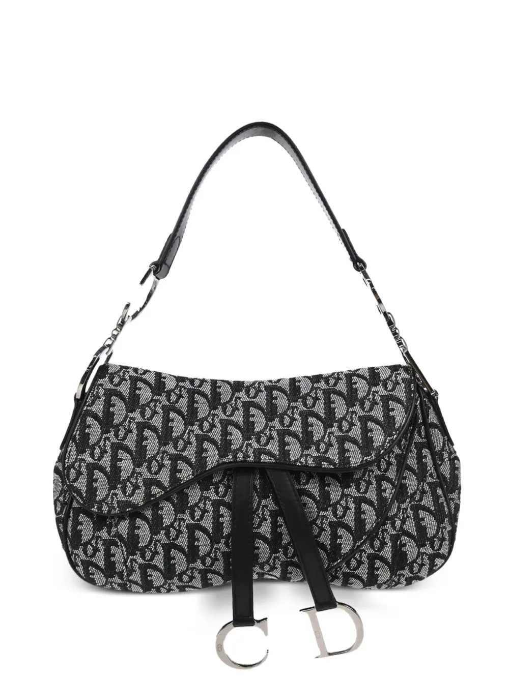 Christian Dior Pre-Owned 2002 Double Saddle shoulder bag | Black | Image 1