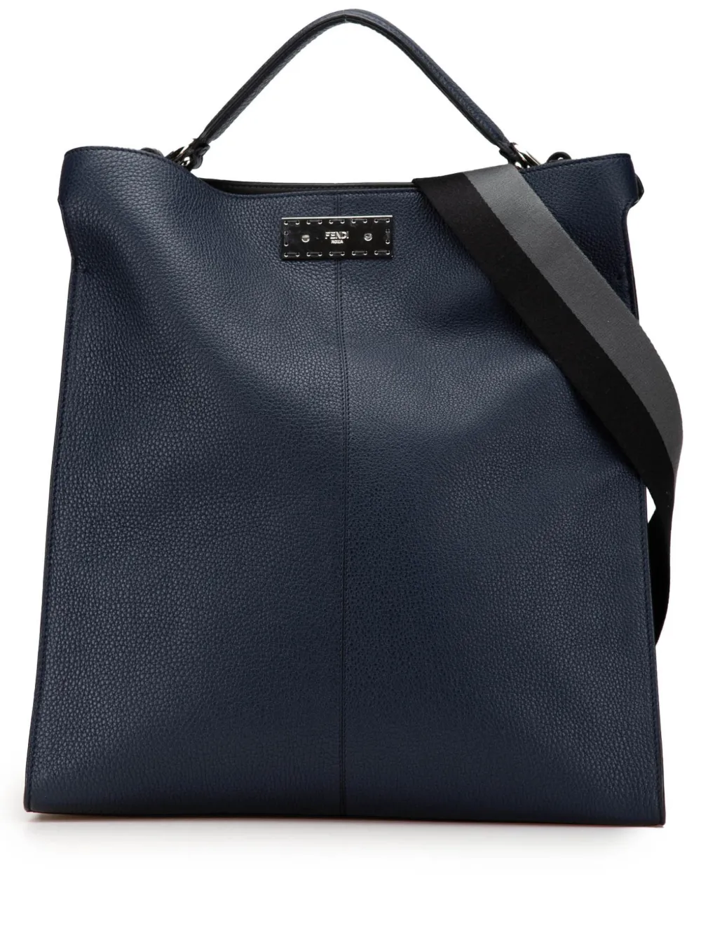 Fendi Pre-Owned 2000-2010 Leather Peekaboo X-Lite Fit satchel - ブルー Fendi Pre-Owned 2000-2010 Leather Peekaboo X-Lite Fit satchel - ブルー