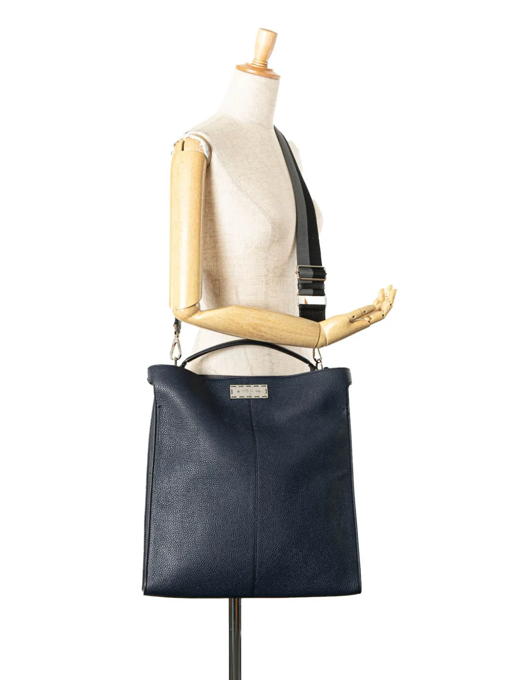 Fendi Pre-Owned 2000-2010 Leather Peekaboo X-Lite Fit satchel | Pre-Owned | Image 2