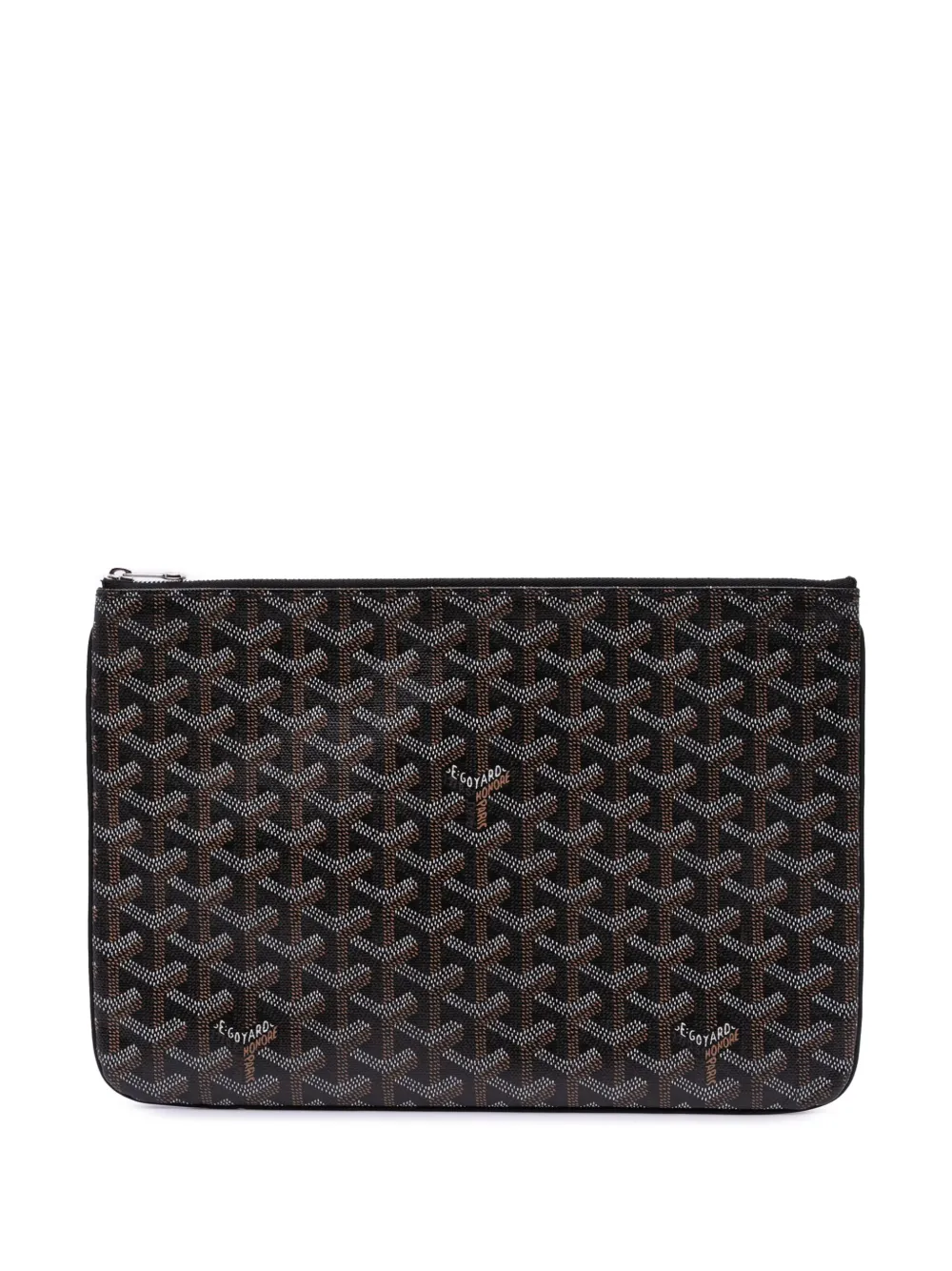Pre-owned Goyard 2016 Ine Senat Mm Clutch Bag