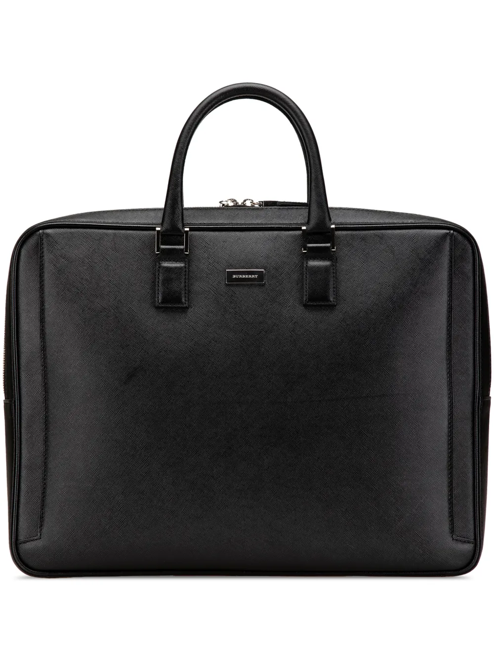 Pre-owned Burberry 2000-2017 Leather Business Bag