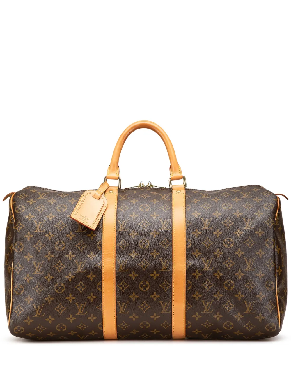 Louis Vuitton Pre-Owned 2003 Monogram Keepall 50 travel bag - ブラウン Louis Vuitton Pre-Owned 2003 Monogram Keepall 50 travel bag - ブラウン