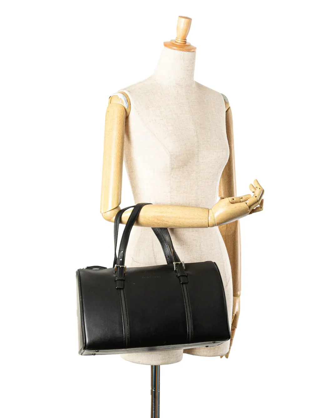 Burberry Pre-Owned 2000-2017 Leather boston bag | Pre-Owned | Image 2
