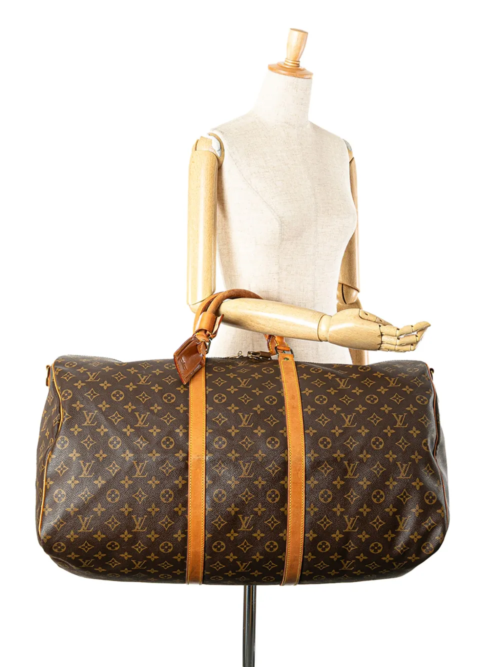 Louis Vuitton Pre-Owned 1987 Monogram Keepall Bandouliere 60 travel bag | Pre-Owned | Image 2