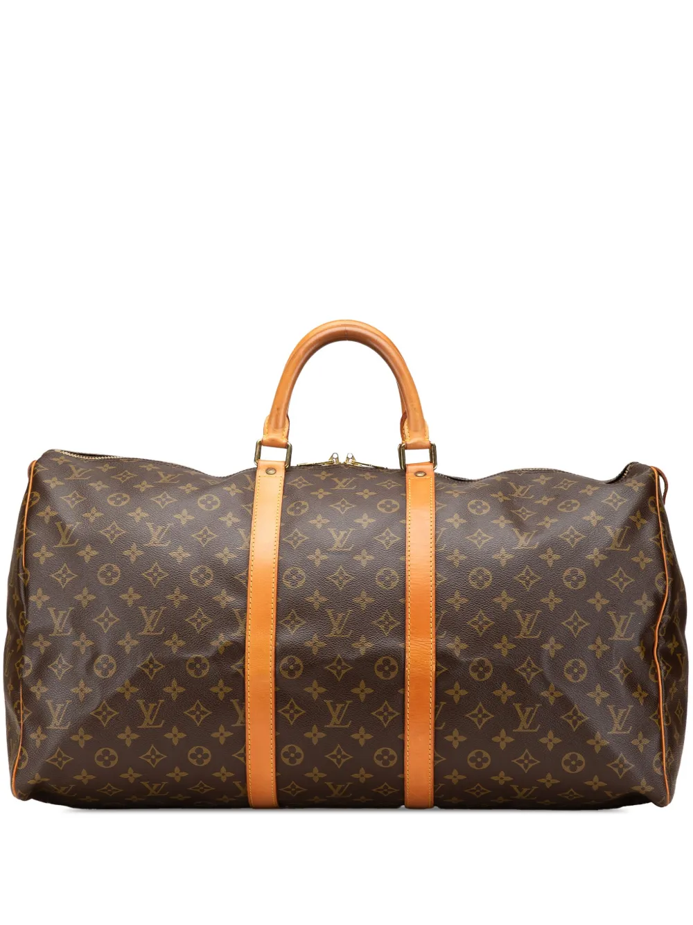 Louis Vuitton Pre-Owned 1993 Monogram Keepall 55 travel bag - ブラウン Louis Vuitton Pre-Owned 1993 Monogram Keepall 55 travel bag - ブラウン