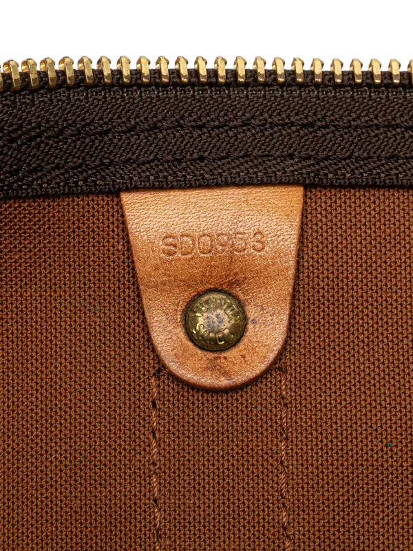 【美品】Louis Vuitton キーポル　55ボストンバッグ Louis Vuitton Pre-Owned 1993 モノグラム キーポル 55 ボストン