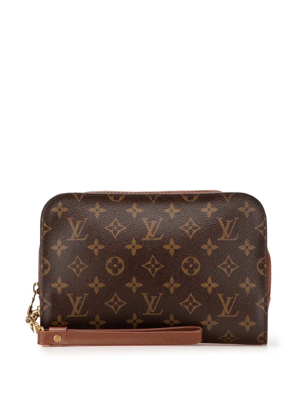 Louis Vuitton Pre-Owned 2006 Monogram Orsay clutch bag - ブラウン Louis Vuitton Pre-Owned 2006 Monogram Orsay clutch bag - ブラウン